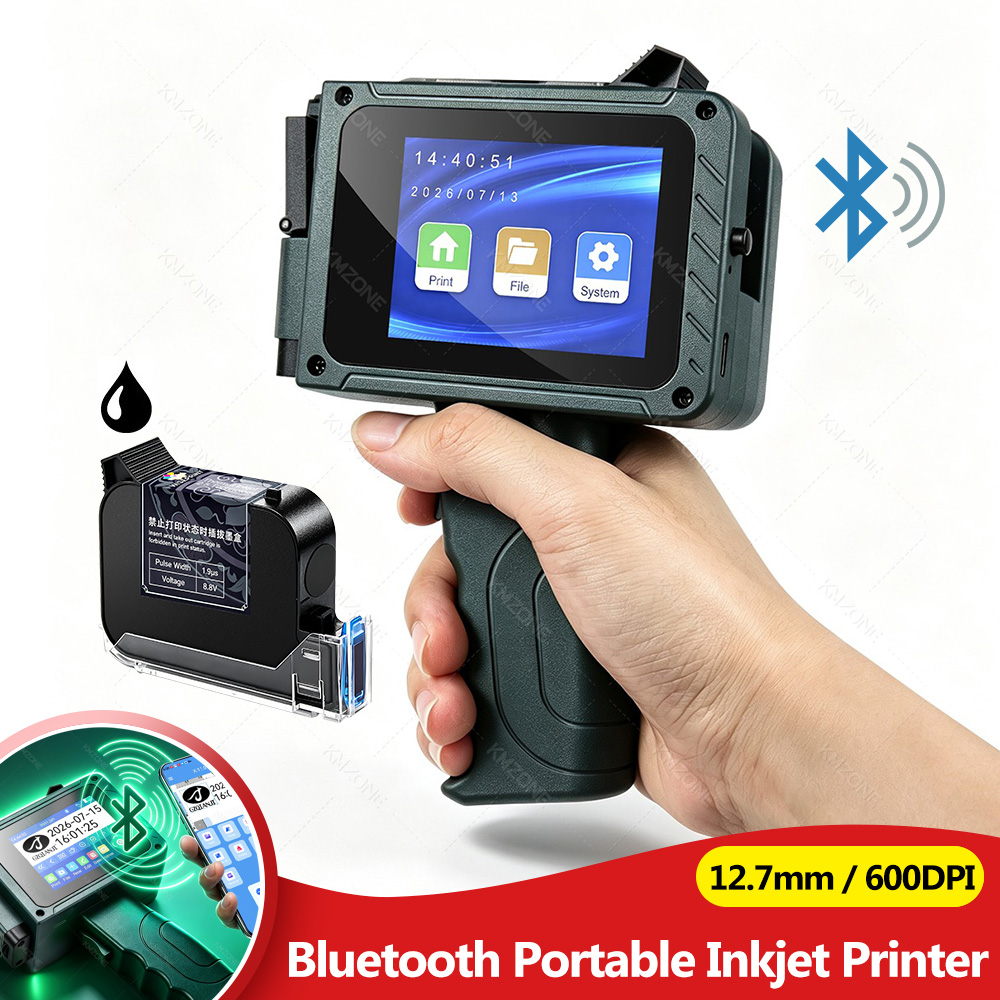 Label Maker Machine - Stampante portatile a getto d'inchiostro da