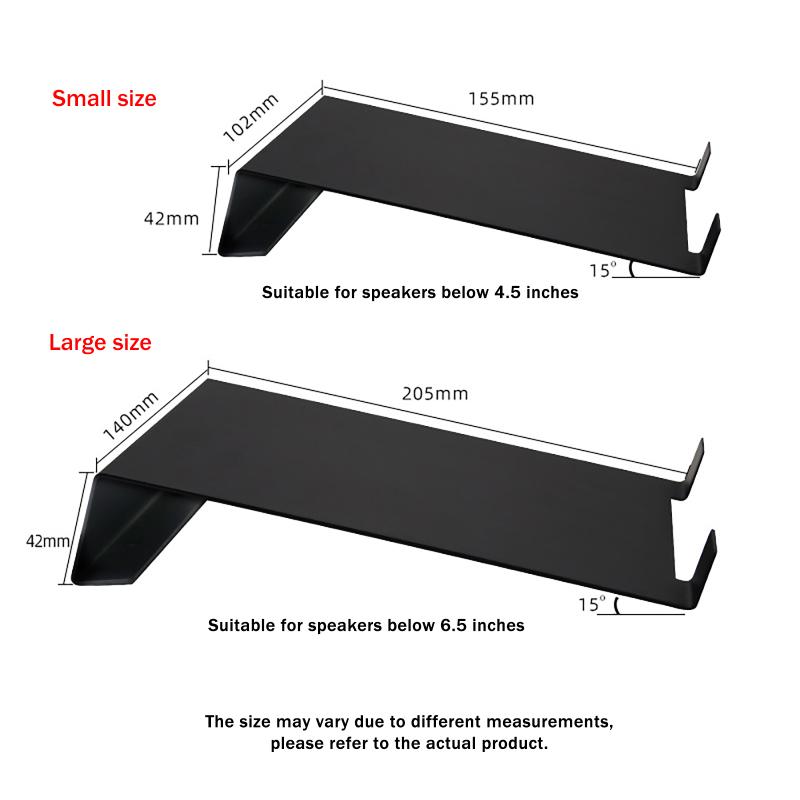 Home Office Studio - Supporto per Altoparlanti da Scrivania MR5BT