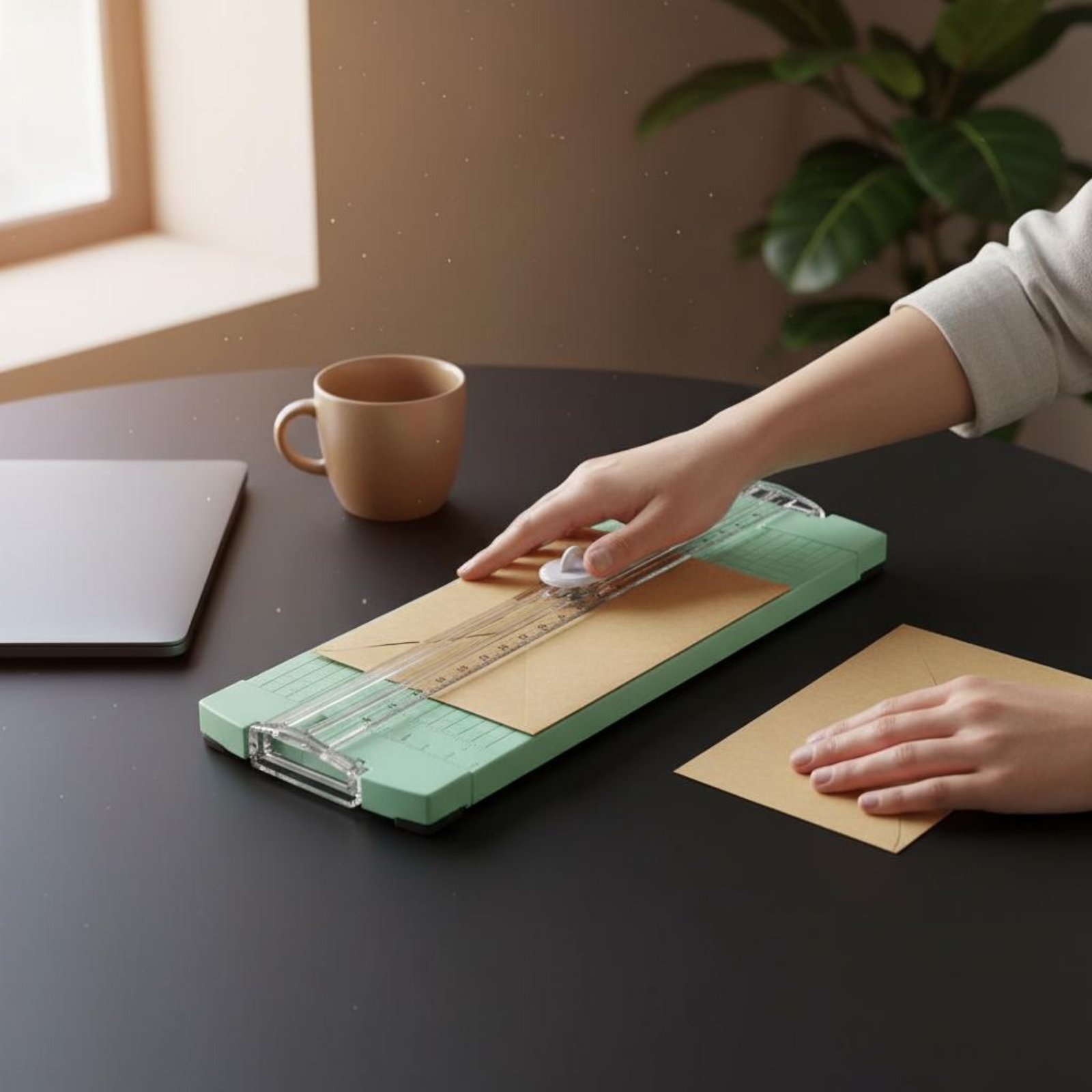 Home Office Student - Taglierina per Carta A4, Taglio Preciso,