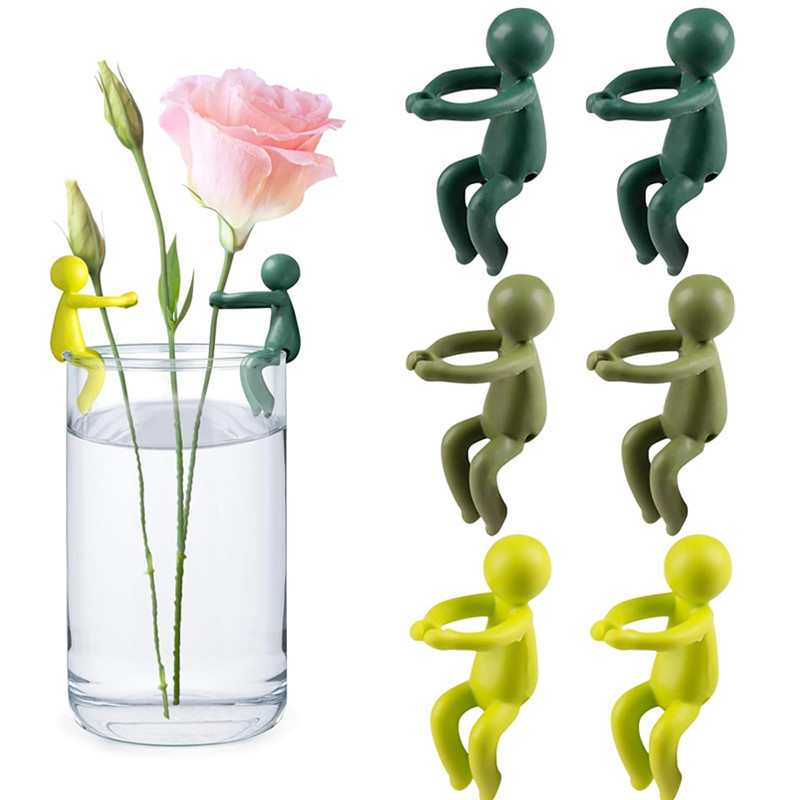 Home Office Layout - Figurina Ornamentale per Fissaggio Piante Idroponiche,