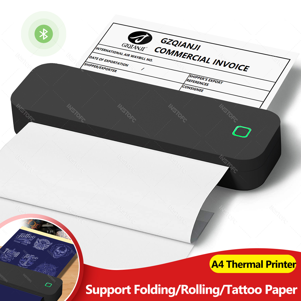 Home Office Travel Document - Stampante termica portatile A4 senza inchiostro