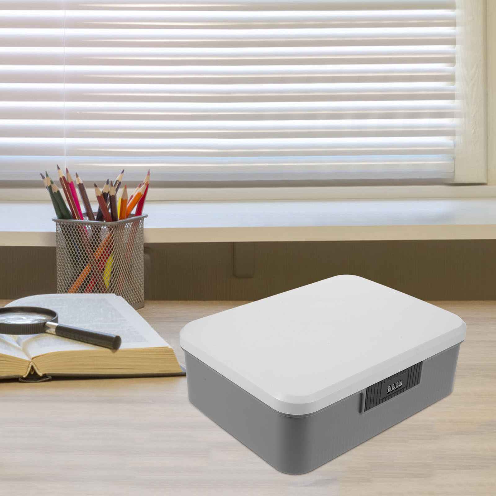 Home Office Travel Document - Contenitore di Stoccaggio da 16L con