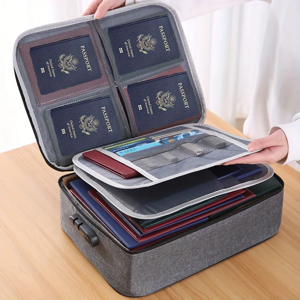 Home Office Travel Document - Borse per organizer per documenti Borsa