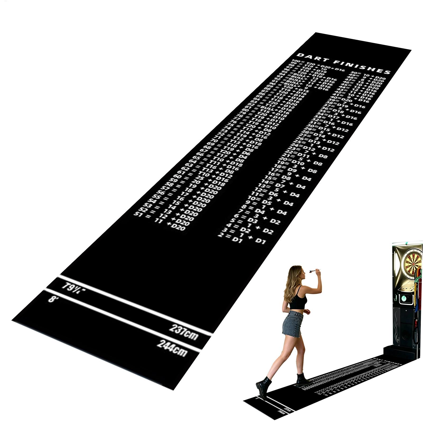 Home Office Rug - Tappetino Antiscivolo per Freccette con Linee