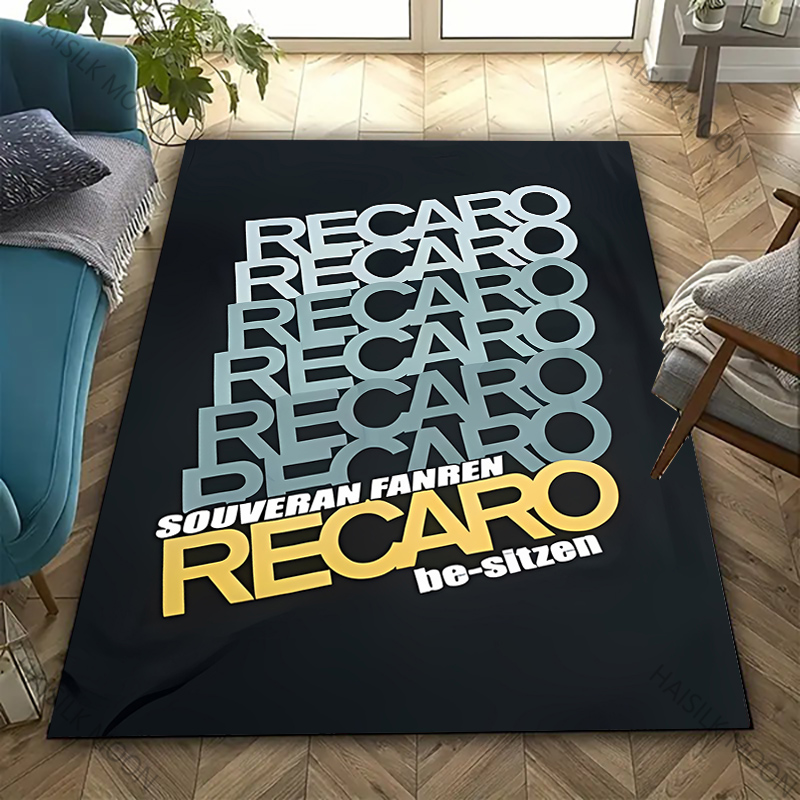 Home Office Rug - Tappeto stampato con motivo logo R-Recaro