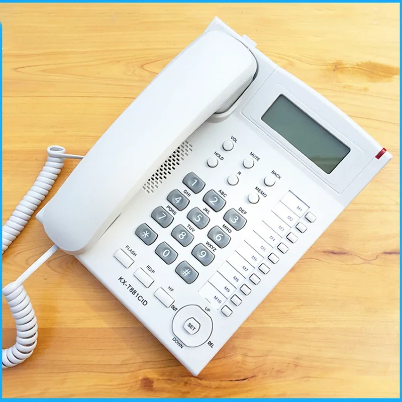 English Home Office - Telefono con cavo da tavolo, telefono