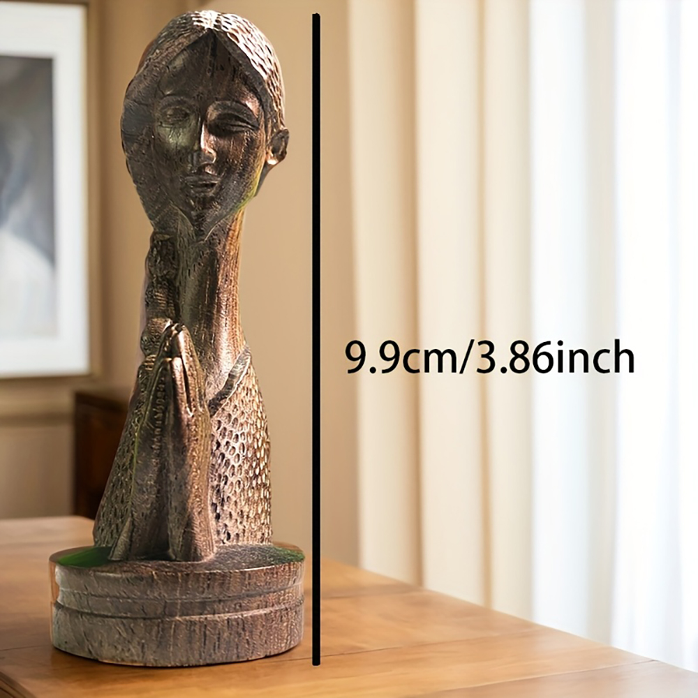 1 Pezzo Statua in Legno Intagl - Home Office With Bookshelves recensione e prezzo