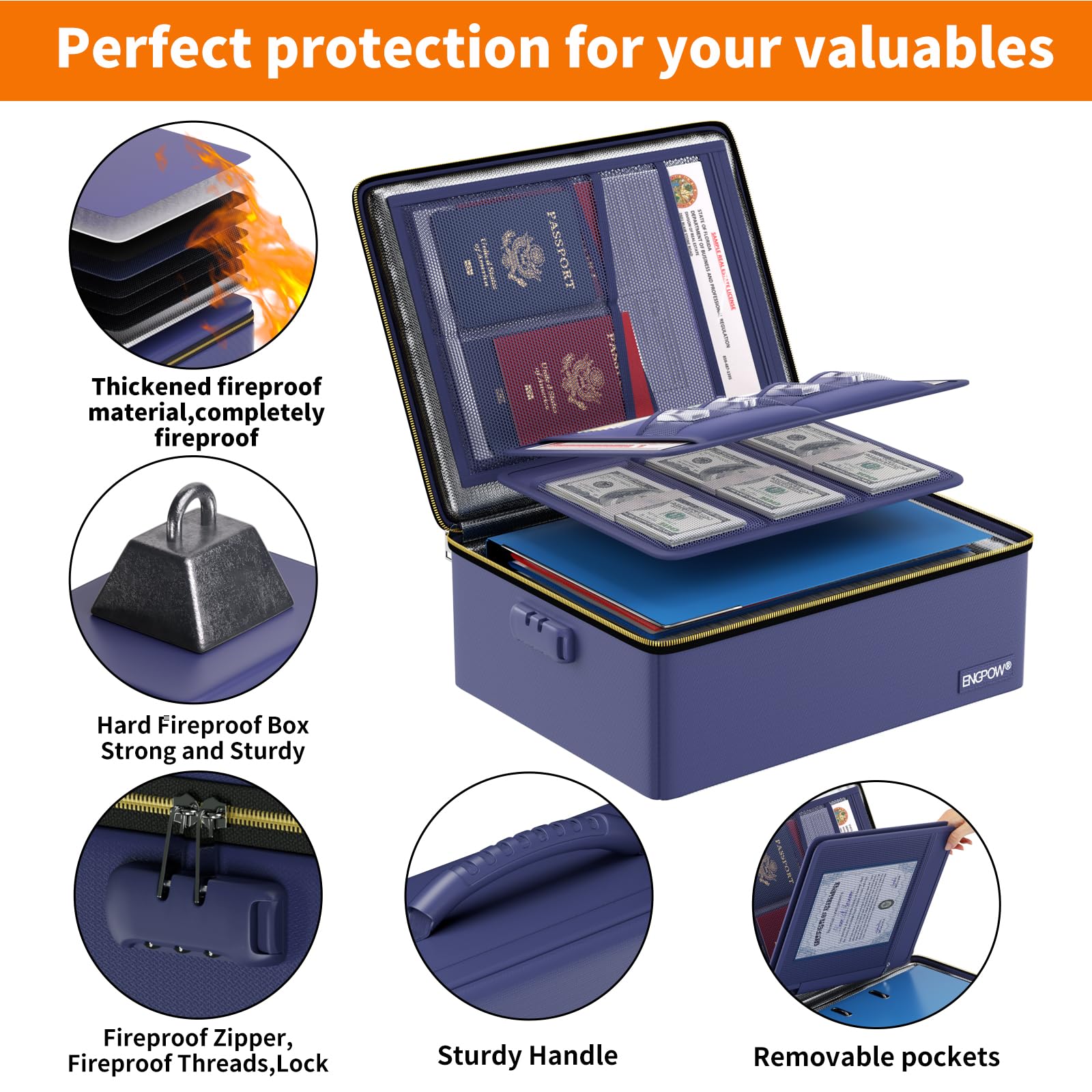 Organizzatore di Documenti Ign - Home Office Travel Document recensione e prezzo