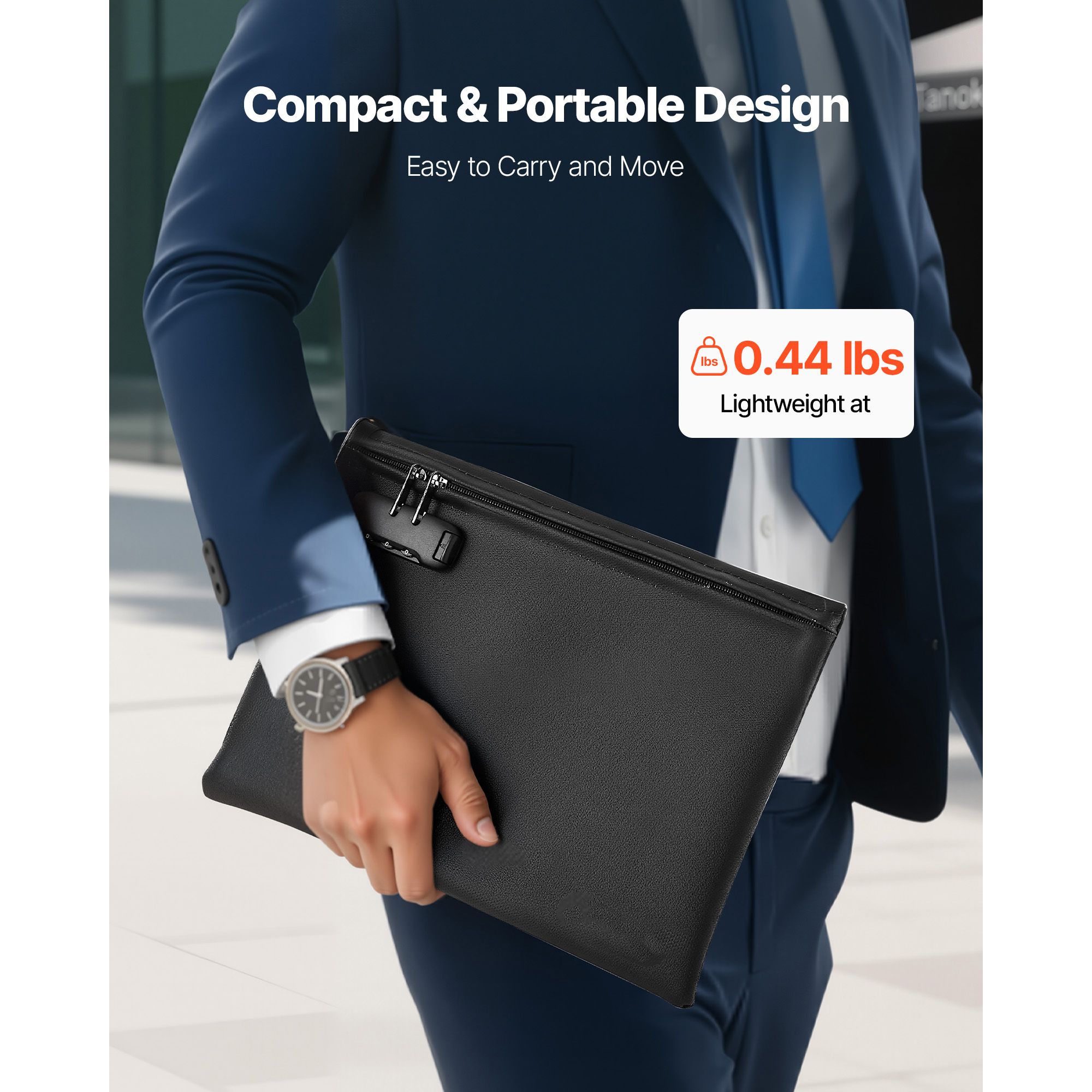 Borsa portadocumenti ignifuga, - Home Office For Passport recensione e prezzo