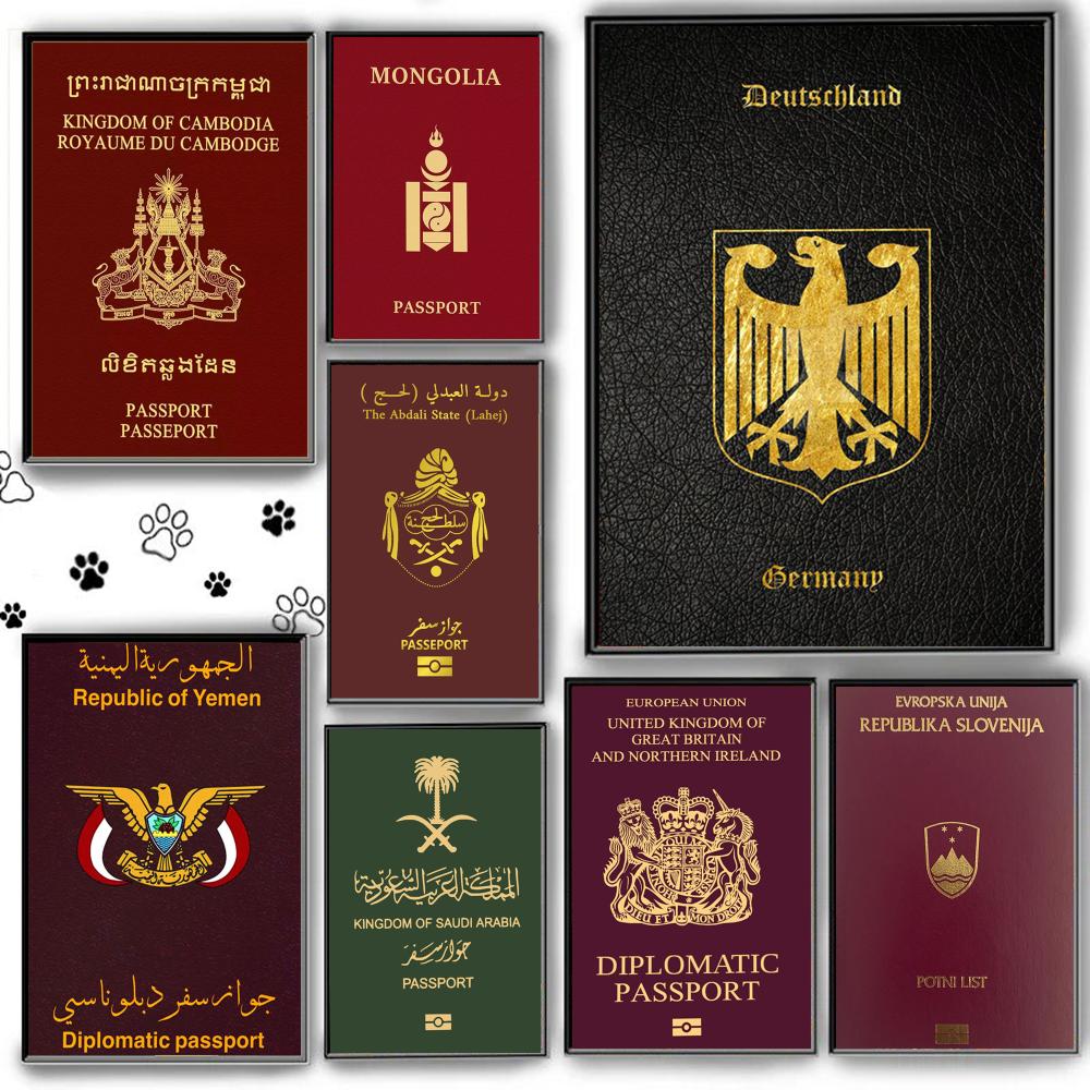 Poster per passaporti con sfon - Home Office For Passport recensione e prezzo