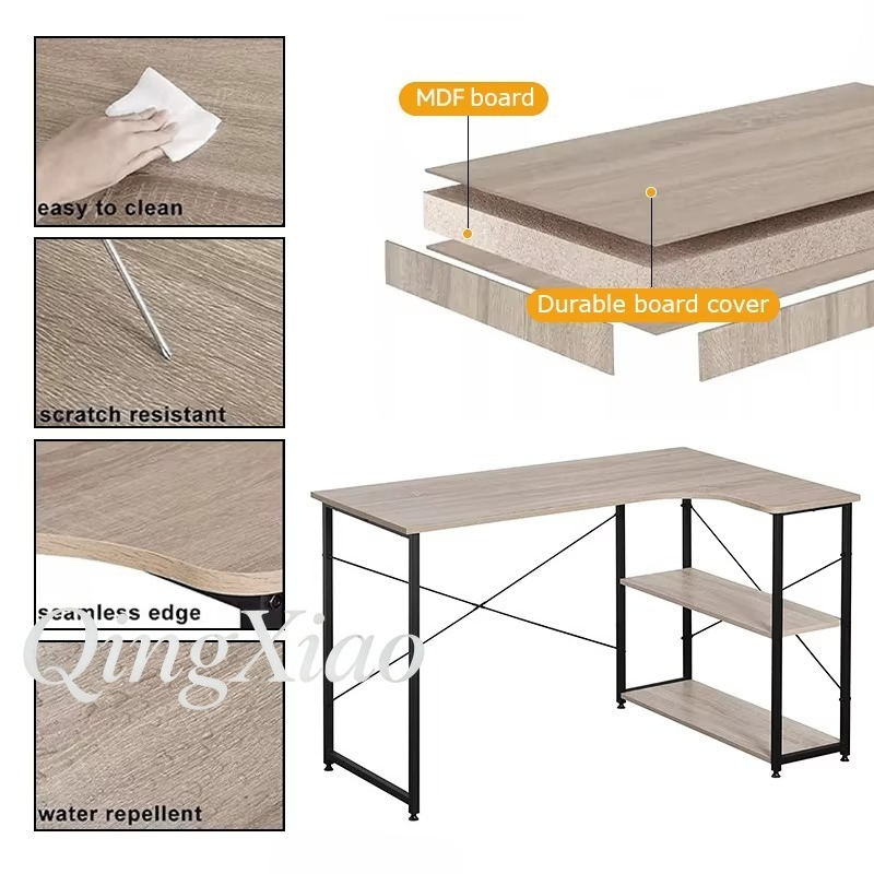 Scrivania ad angolo a forma di - Home Office With Bookshelves recensione e prezzo