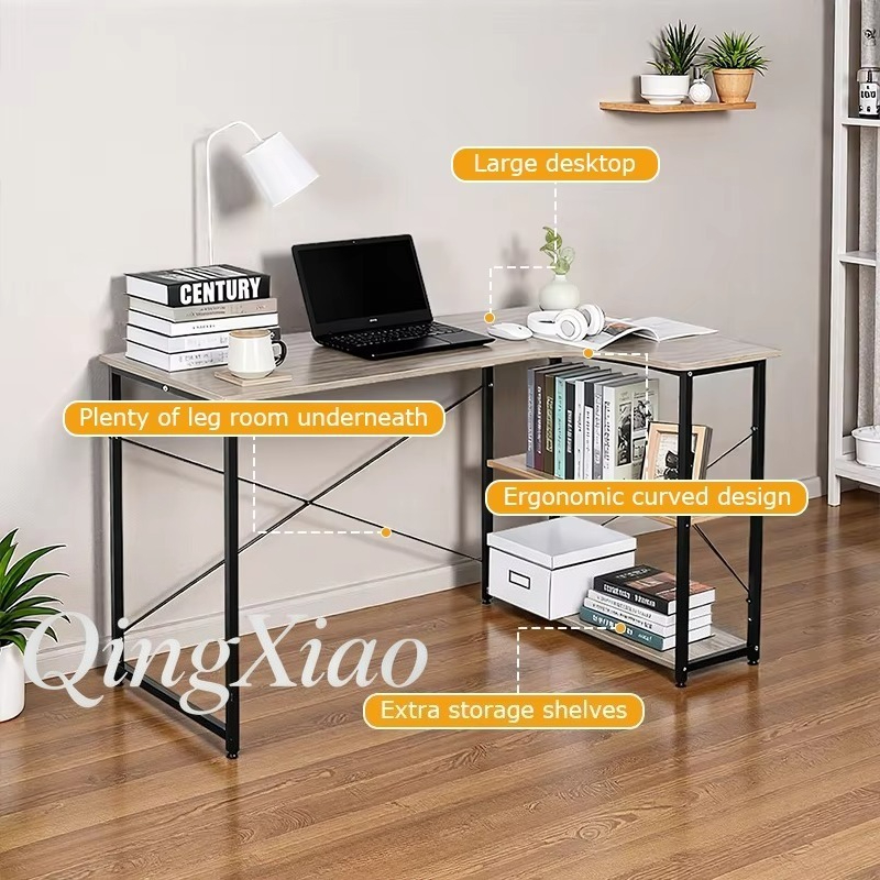 Scrivania ad angolo a forma di - Home Office With Bookshelves recensione e prezzo