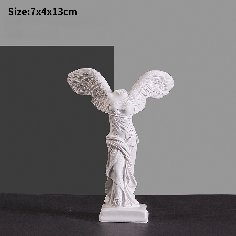 Statua della dea della vittori - Home Office With Bookshelves recensione e prezzo