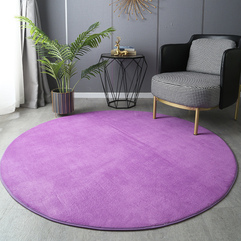 Tappeto rotondo in velluto cor - Home Office Rug recensione e prezzo