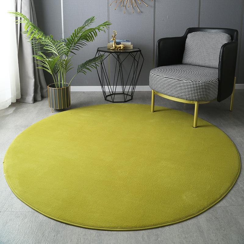 Tappeto rotondo in velluto cor - Home Office Rug recensione e prezzo
