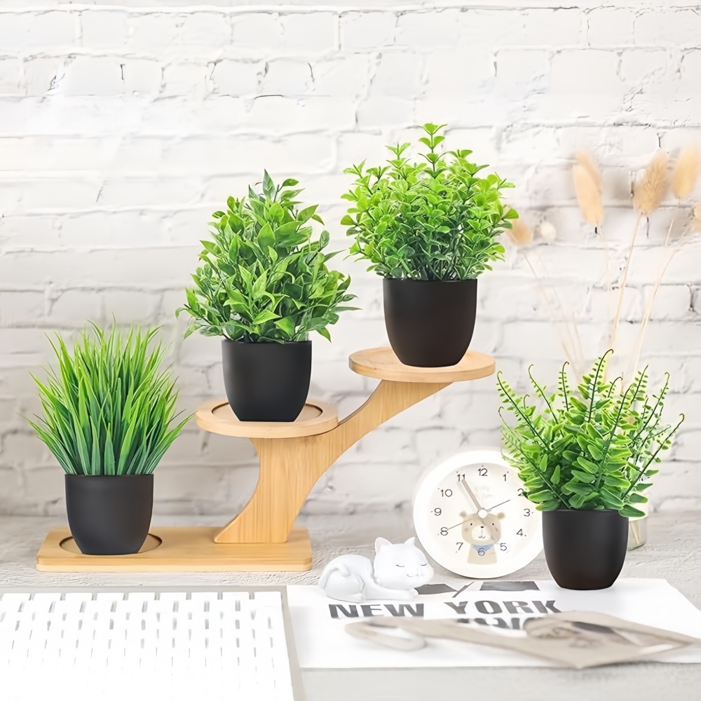 Set di 4 Mini Piante Artificia - Home Office Layout recensione e prezzo