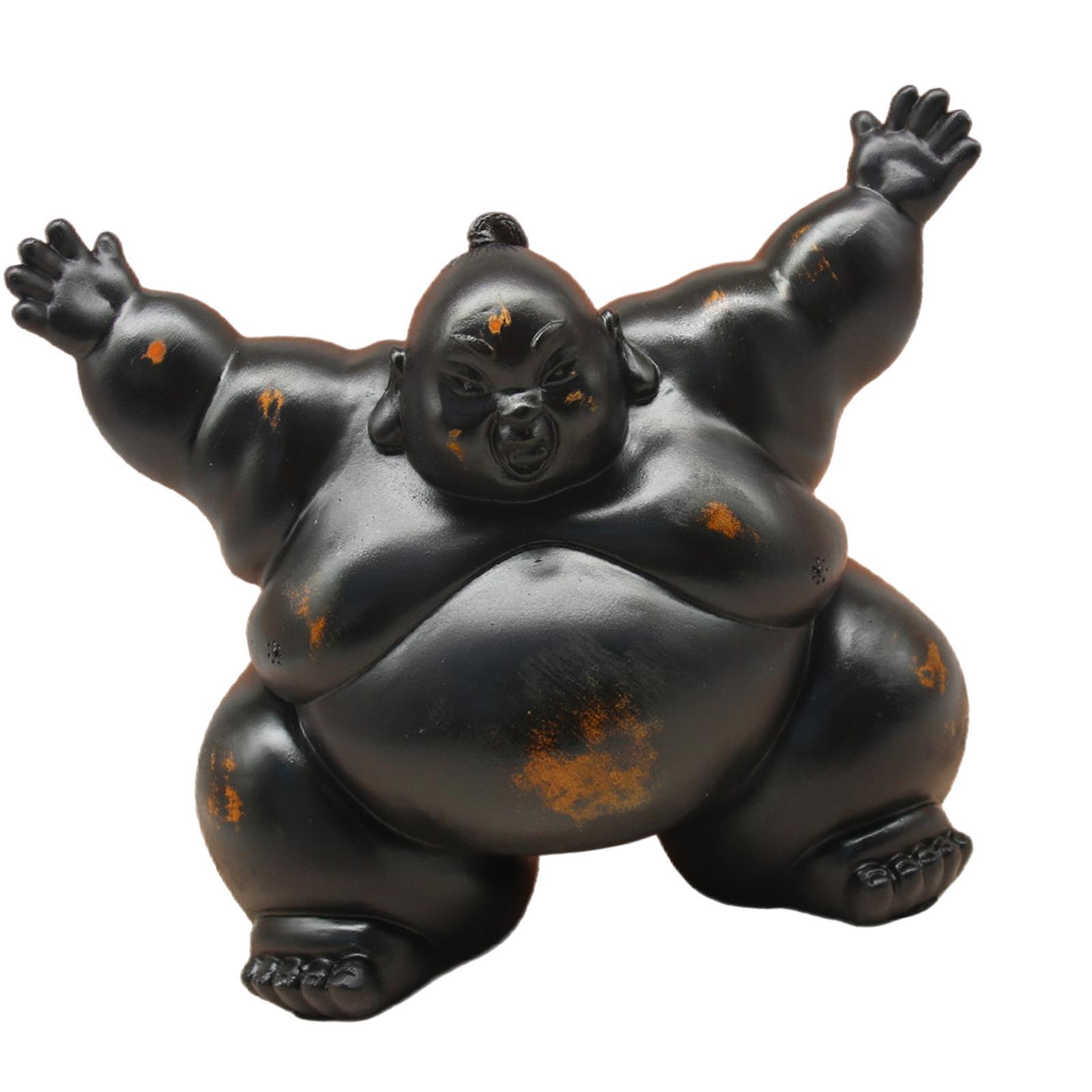 Statua di Sumo, Regalo di Inau - Home Office With Bookshelves recensione e prezzo