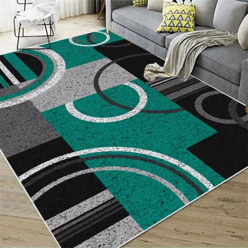 VIKAMA Tappeto moderno geometr - Home Office Rug recensione e prezzo