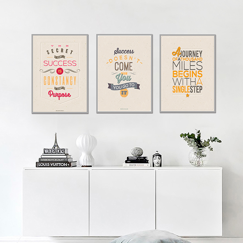 Poster motivazionali citazione - English Home Office recensione e prezzo